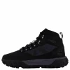 Mid Lace Up Waterproof Hiking Jet Black