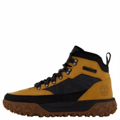 Mid Lace Up Waterproof Hiking Wheat