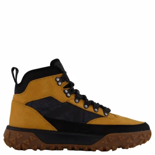 Mid Lace Up Waterproof Hiking Wheat