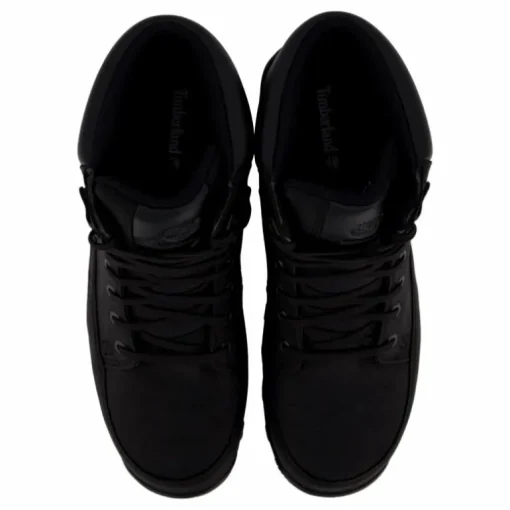 Mid Lace Up Waterproof Hiking Black