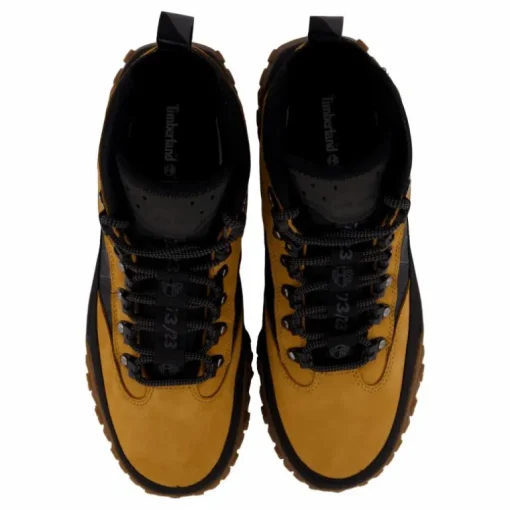 Mid Lace Up Waterproof Hiking Wheat