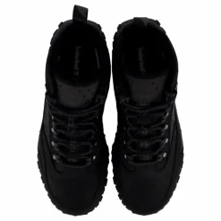 Mid Lace Up Waterproof Hiking Jet Black