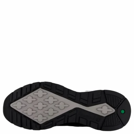 Mid Lace Up Waterproof Sneaker Jet Black