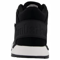 Mid Lace Up Waterproof Sneaker Jet Black
