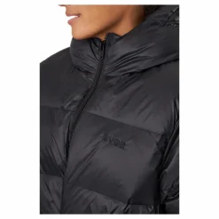 Mid Length Beltet Coat Black