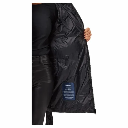 Mid Length Beltet Coat Black