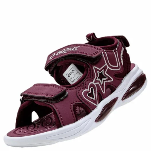 Miki Kids Lite Sandal w Lights Purple