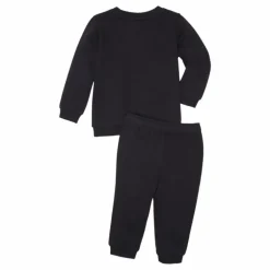 Minicats Ess Crew Jogger Fl Cotton Black