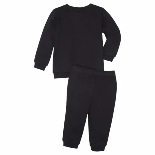 Minicats Ess Crew Jogger Fl Cotton Black