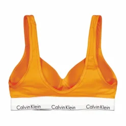 Modern Cotton Lift Bralette Orange