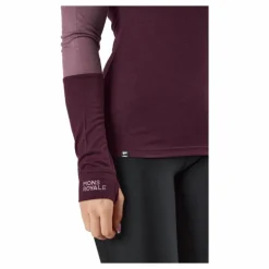 Mons Royale Cornice Long Sleev Wine Red