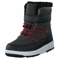 Moonboot Jr Boy Boot Black-dark Gray