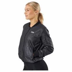 Motion Bomber Jacket Embossed Monogram/white