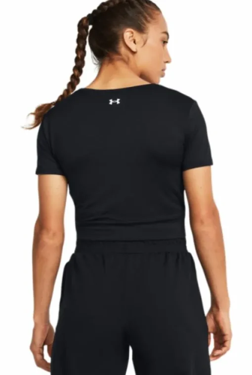 Motion Crossover Crop Ss Black