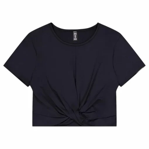 Motion Crossover Crop Ss Black