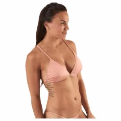 Nadine Bikini Triangle Bra Brown