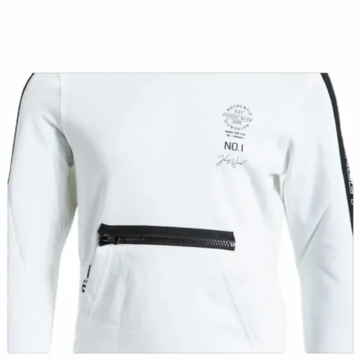 Najim Ls Sweat White