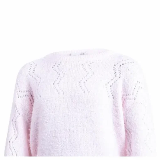 Navilia Ls Knit Pink