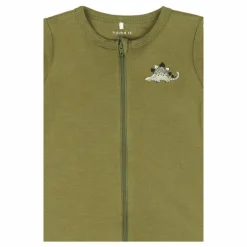 Nbmnightsuit 2p Zip Loden Dino Loden Green