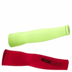 Neon Lycra Sleeves Yellow/Red
