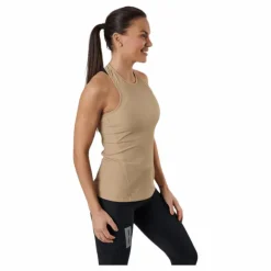 Night Rib Tank Beige