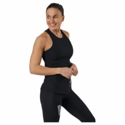 Night Rib Tank Black