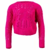 Nikaj LS Short Knit Pink