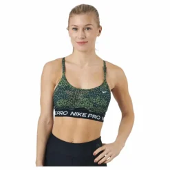 Nike Pro Dri-fit Indy Women's Treeline/black/black/white