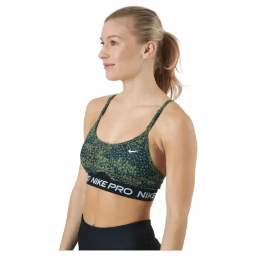 Nike Pro Dri-fit Indy Women's Treeline/black/black/white