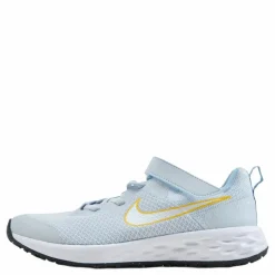 Nike Revolution 6 Little Kids' Aura/multi-color-worn Blue