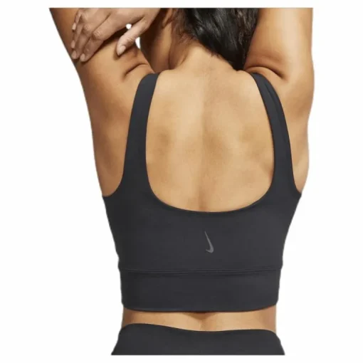 Nike Yoga Luxe Crop Top Black/Grey