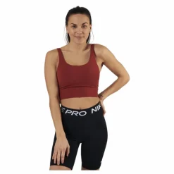 Nike Yoga Luxe Crop Top Orange