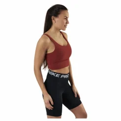 Nike Yoga Luxe Crop Top Orange