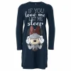 Nkfminnie Amelie Nightdress Wd Dark Sapphire
