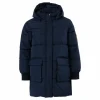 Nkfmuso Long Puffer Jacket Cam Dark Sapphire