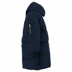 Nkfmuso Long Puffer Jacket Cam Dark Sapphire