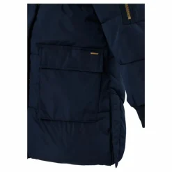 Nkfmuso Long Puffer Jacket Cam Dark Sapphire