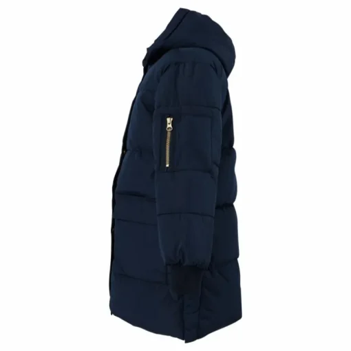 Nkfmuso Long Puffer Jacket Cam Dark Sapphire