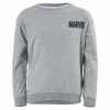 Nkmmarvel Patryc Sweat Bru Mar Grey Melange