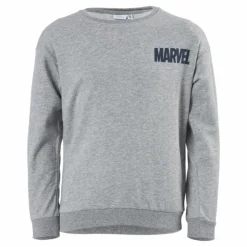 Nkmmarvel Patryc Sweat Bru Mar Grey Melange