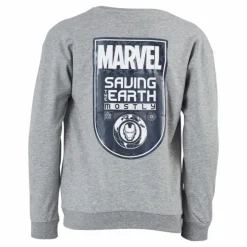 Nkmmarvel Patryc Sweat Bru Mar Grey Melange