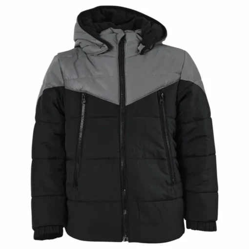 Nknmelvin Reflective Puffer Ja Black