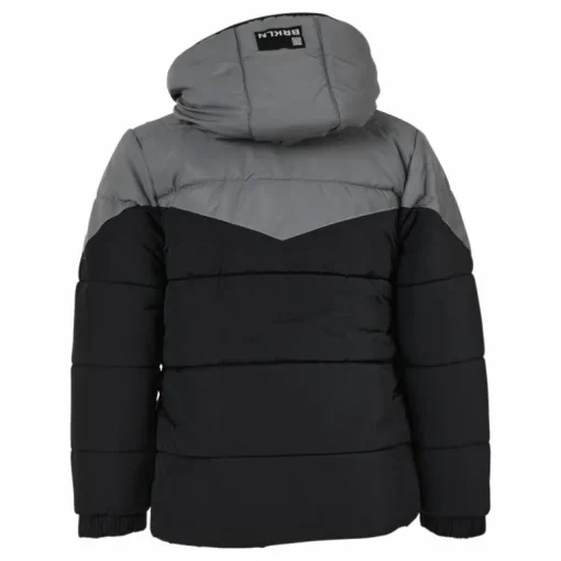 Nknmelvin Reflective Puffer Ja Black