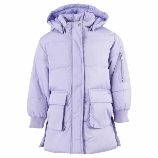 Nmfmuso Long Puffer Jacket Cam Lavender