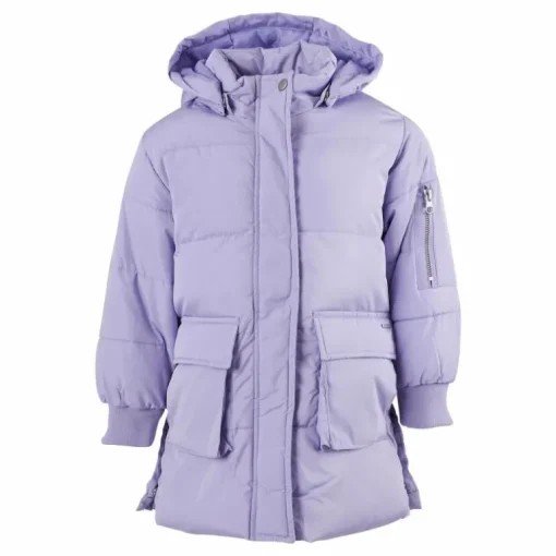Nmfmuso Long Puffer Jacket Cam Lavender