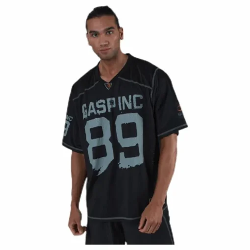 No1 Football tee Black