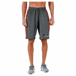 No1 mesh shorts Orange/Black