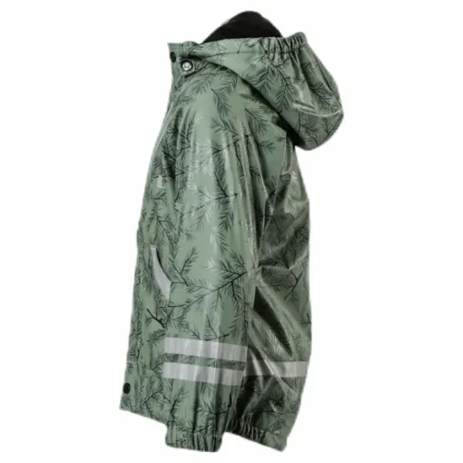 Nordskog Fleece-Lined Rain Set Green