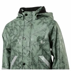 Nordskog Fleece-Lined Rain Set Green