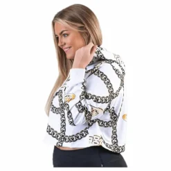 NSW Hoody Glam Dunk Plus White